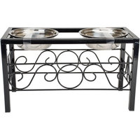 Chelsea Pets Deco Double Pet Feeder Large 21