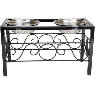 Chelsea Pets Deco Double Pet Feeder Large 21