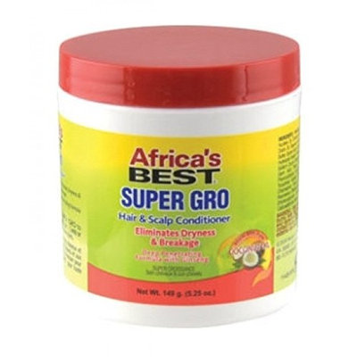 Africa's Best Super Gro Hair and Scalp Conditioner, 5.25 Ounce w/Vitamin & Herb