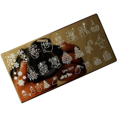 Vovotrade Christmas DIY Nail Art Image Stamp Stamping Plates Manicure Template