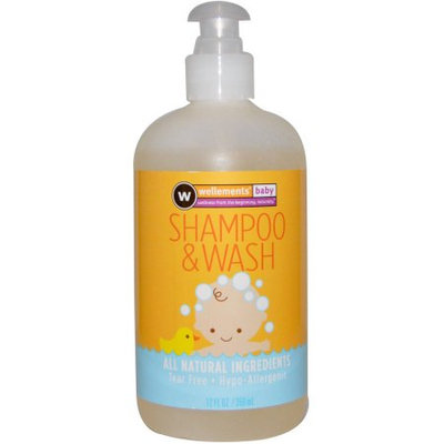 Wellements Baby Care, Shampoo & Wash, 12 oz
