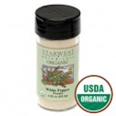 Starwest Botanicals Organic White Pepper Powder Jar