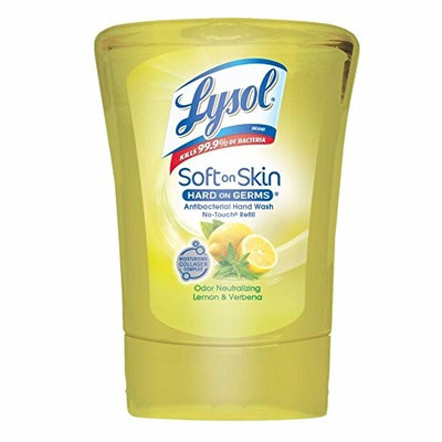 Lysol No-Touch Hand Soap, Citrus, 1 Refill, 8.5 Ounce (Pack of 3)
