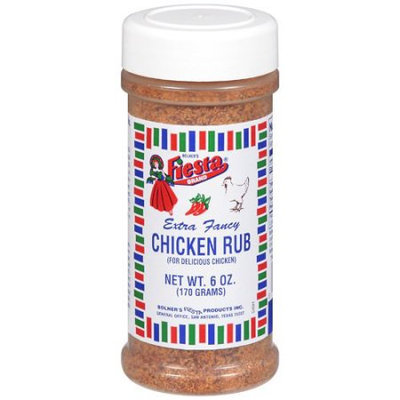 Bolner's Fiesta Brand Bolner’s Fiesta Brand Chicken Rub Seasoning, 6 oz