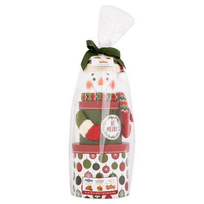 Designpac Gifts Llc Design Pac Santa/Snowman Tower Gift Set, 3 pack