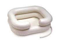 Maddak Shampoo Basin 8 X 20 X 24 Inch White 6 Pack