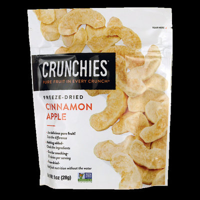 Crunchies Food Crunchies Cinnamon Apple, 1 oz