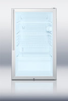 Summit SCR450L7HV 4.1 Cu. Ft. White Compact Refrigerator