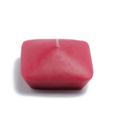 Zest Candle 2 1/4 Red Square Floating Candles