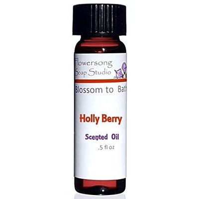 Flowersong Holly Berry Scented Oil - Fragrance for Your Home - .5 oz