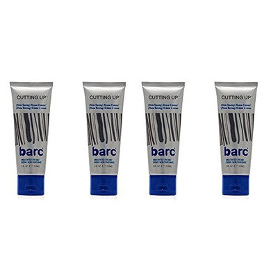 Barc Cutting Up, Unscented Shave Cream, 2 Oz (Pack of 4) + FREE LA Cross Manicure 74858