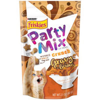 Friskies® Party Mix Crunch Gravy-licious Chicken & Gravy Flavors Cat Treats