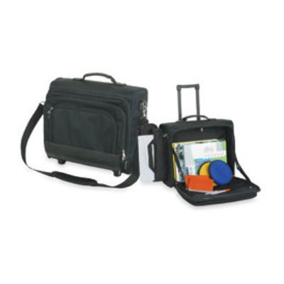 Ddi Premium Rolling Laptop Case -Black (Pack Of 3)