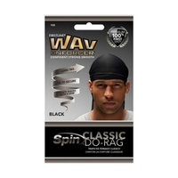 WavEnforcer Classic Do Rag - Black