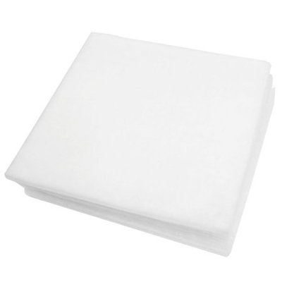 3 Pcs Biochemical Filtration Filter Sponges White 45cmx45cm for Fish Tank