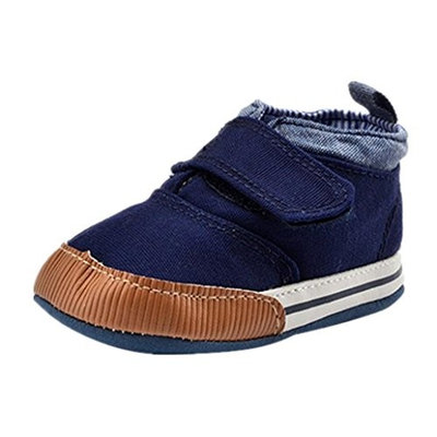 For 0-18 Mnoths Boys, Clode® Baby Boys Canvas Velcro Sneaker Anti-slip Soft Sole Toddler Shoes