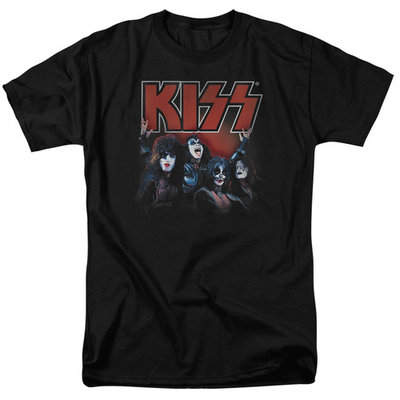 Kiss/Kings S/S Adult 18/1 Black Kiss101