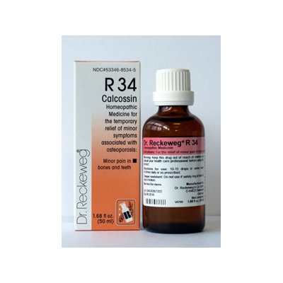 Calcossin R34 50 ml by Dr. Reckeweg