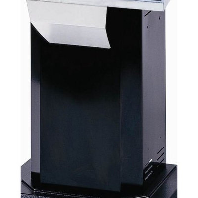 Optimum Stainless Steel Column in Black