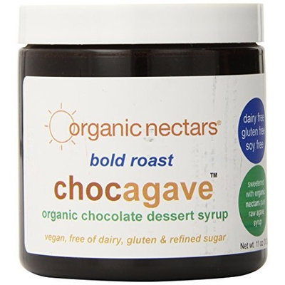 Organic Nectars Organic Bold Roast, Chocagave, Dessert Syrup, 11-Ounce Jars (Pack of 3)