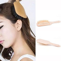 Wood Head Massage Hair Combs Health Care Hair Brush Wave Natural Hair Comb