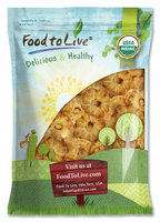 Organic Dried Pineapple Rings - Non-GMO, Unsulfured, Unsweetened, Bulk (by Food to Live) 5 Pounds