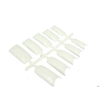 HotEnergy 10pcs Acrylic Mix Color Glitter Sparkle Slice French False Nail Art Tips Design