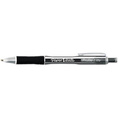 Paper-mate Paper Mate Profile Elite Retractable Ballpoint Pen, Black