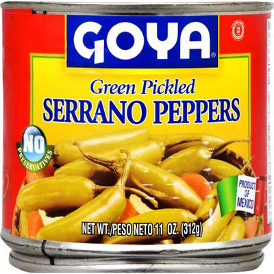 Goya Serrano Peppers, 11 Oz