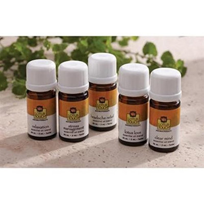 Lotus Touch Essential Oil Blends - Stress Management - 10 ml