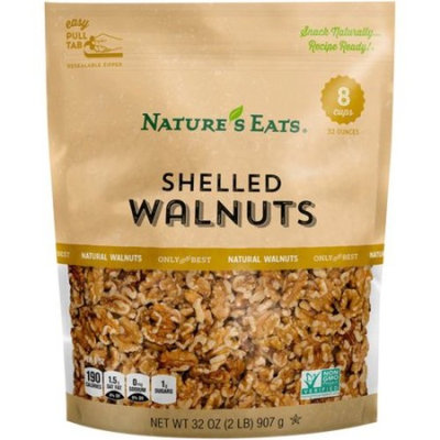 Nature's Eats Shelled Walnuts, 32.0 OZ