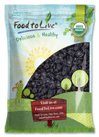Organic Pitted Prunes - Dried California Plums, Non-GMO, Unsulfured, Unsweetened, Bulk (by Food to Live) (10 Pounds)
