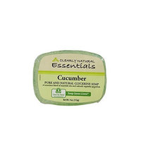 Clearly Natural: Glycerine Soap, Cucumber 4 oz (2 pack) by Select Nutrition