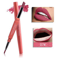 MISS ROSE Lipliner Pencil, Staron 16g Natural Double-end Smooth Lasting Lip Liner Waterproof Lipliner Stick Pencil