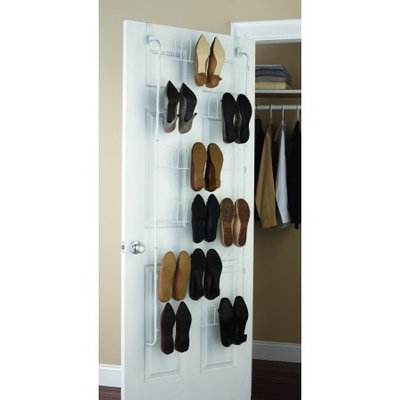 Mainstays Over The Door Shoe Rack White