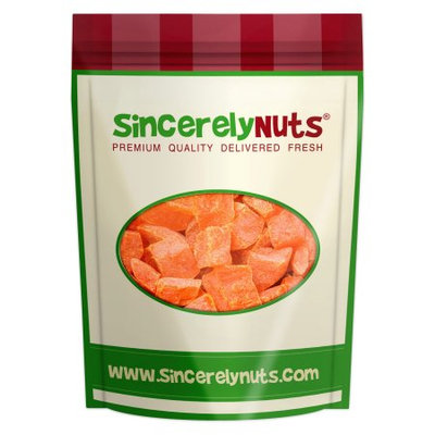Sincerely Nuts Dried Papaya, Chunks, 1 Lb