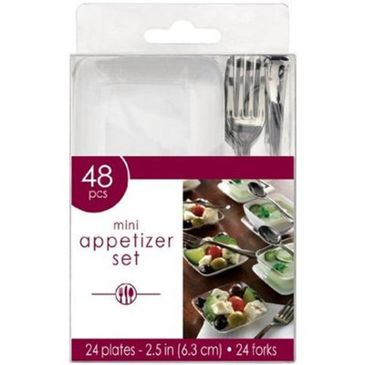 Amscan 437565.99 Mini Appetizer Set - Pack of 288