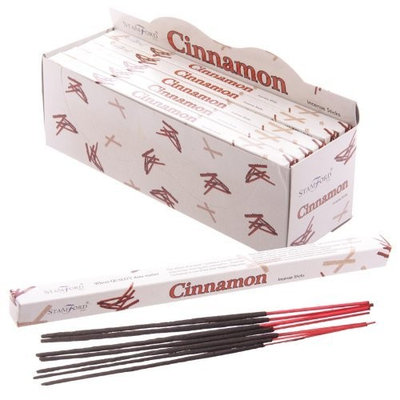 Stamford Squares Incense Sticks - 8 Sticks (Cinnamon) - Single Pack