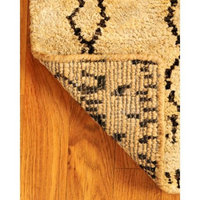 Natural Area Rugs Jute Moonwalk Tan Area Rug