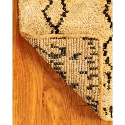 Natural Area Rugs Jute Moonwalk Tan Area Rug