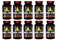Maritzmayer Laboratories Big Jim & The Twins Male Enhancement All Natural Formula 60 Pills Per Bottle 10 Bottles