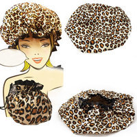 Atb Mademoiselle Shower Cap Bouffant Pouch Hat Bath Hair Waterproof Spa Bathing Gift