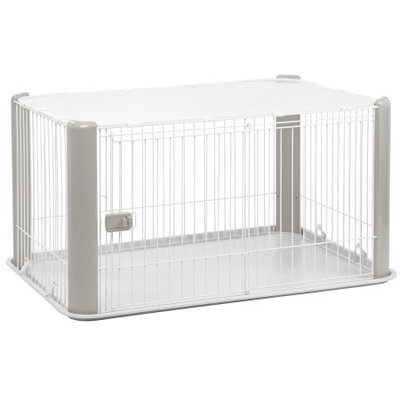 Iris 23.5 Deluxe Play Pet Pen, Gray