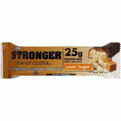 NuGo Nutrition Stronger Peanut Cluster, 2.82 OZ (Pack of 12)