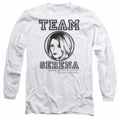 GOSSIP GIRL/TEAM SERENA - L/S ADULT 18/1 - WHITE - SM