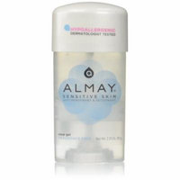 12 Pack Almay Anti-Perspirant - Deodorant Fragrance Free Clear Gel 2.25 oz