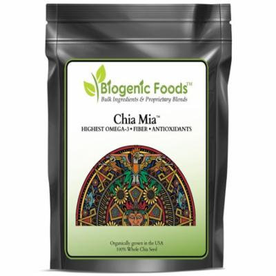 Chia Mia (TM) - Whole Chia Seed - US Grown - Highest Omega 3 Super Food ING: Organic Seed, 12 oz
