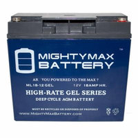 12V 18AH GEL Replacement Battery for Odyssey PC680