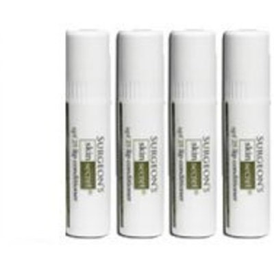 Beeswax Lip balm /SPF25 - Large .3 ounce container 4 pack