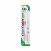 6 Pack Sunstar GUM Go-Betweens Proxabrush Handle #625 with refill color may vary